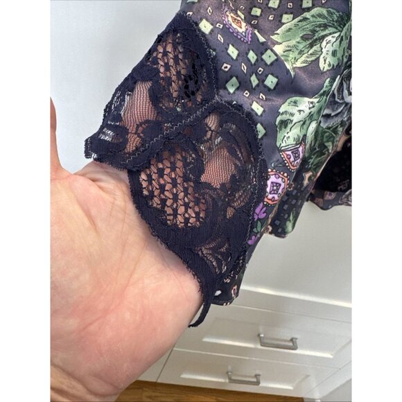 Victoria's Secret Women's Large Vintage Floral Babydoll Nightie Sexy Sleep - Picture 8 of 10